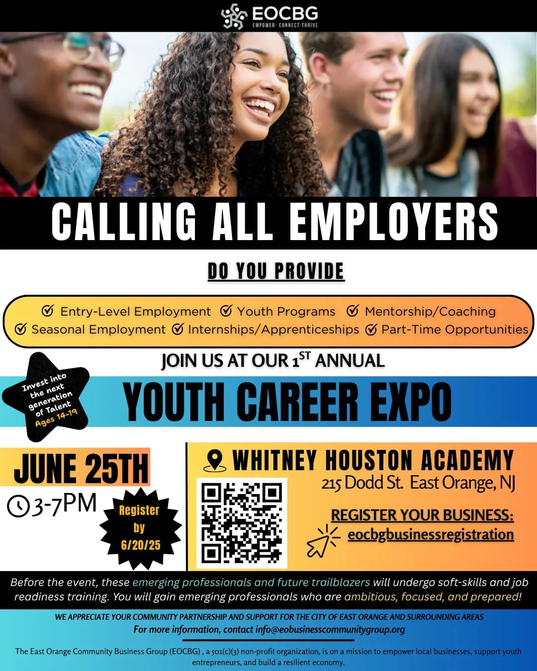 1st Annual Youth Career Expo!
