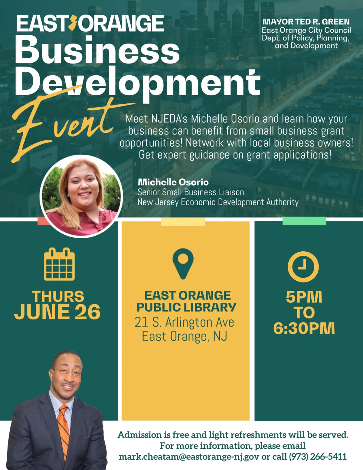 East Orange Business Development